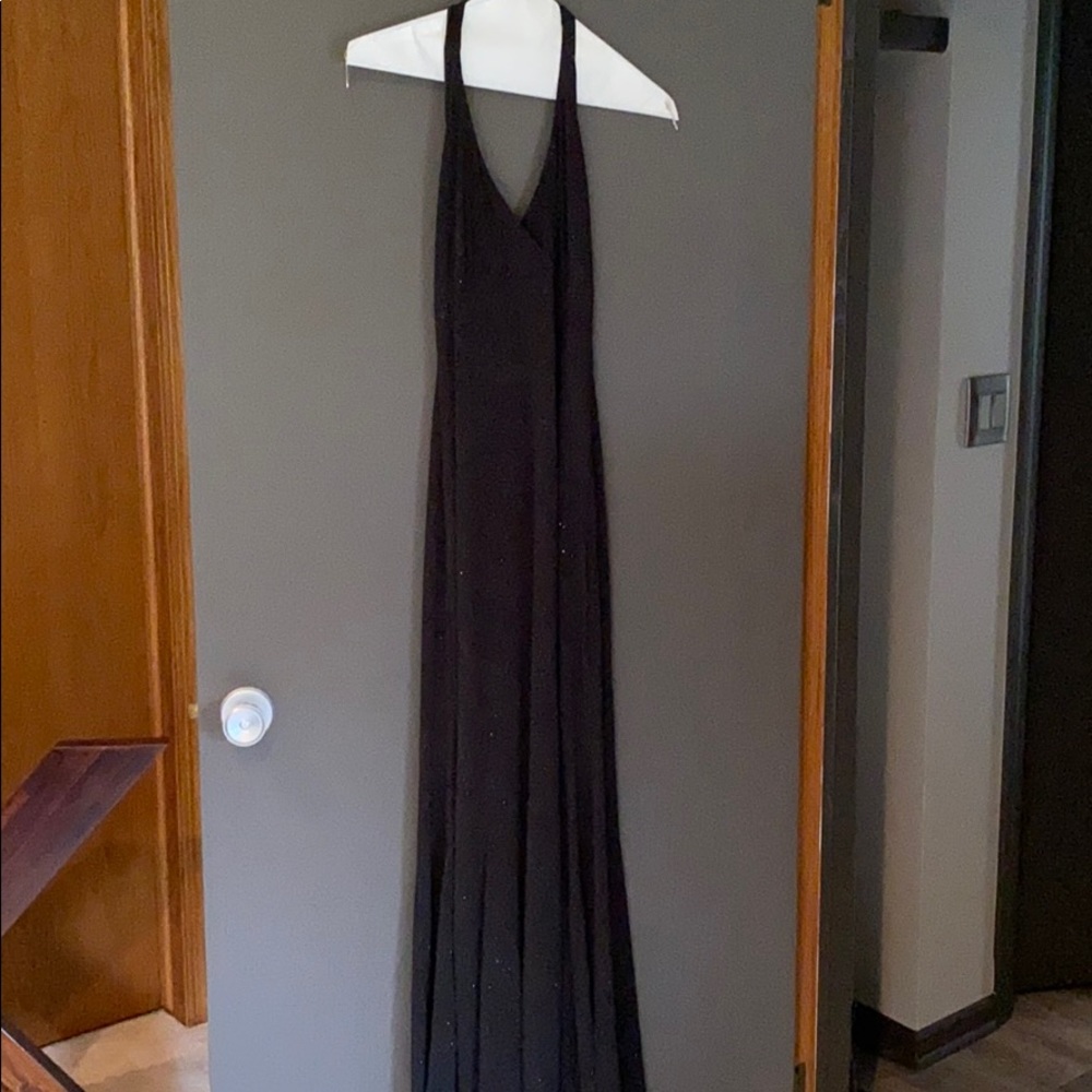Classic Black floor length Dress